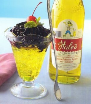 Glass Jelly Pineapple On Ice