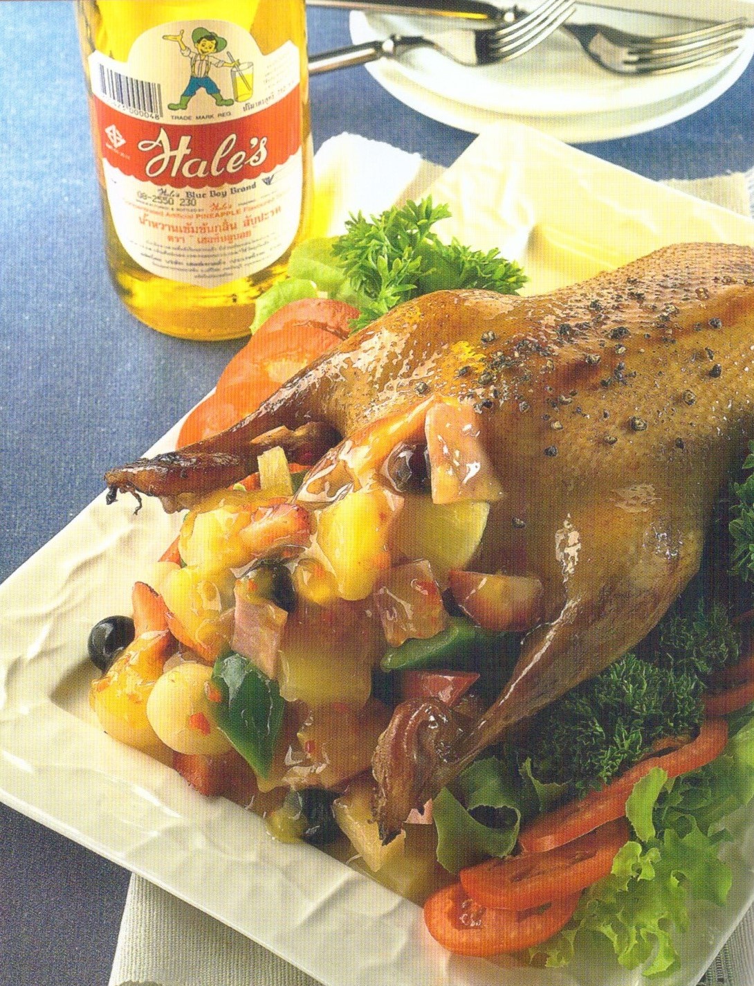 Hawaiian Stuffed Duck