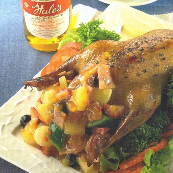 Hawaiian Stuffed Duck